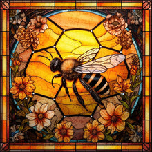 Cargar imagen en el visor de la galería, Puzzle de madera - Abeja Flor