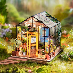 Casa Miniatura La casa de las flores de Cathy