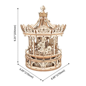 Puzzle 3D Carrusel romántico