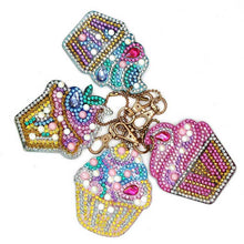 Cargar imagen en el visor de la galería, Colgante Diamond Painting Muffin Conjunto de 4 piezas