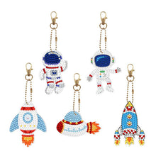 Cargar imagen en el visor de la galería, Colgante con temática del Espacio para Diamond Painting Conjunto de 5 piezas