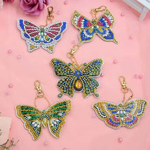 Cargar imagen en el visor de la galería, Conjunto de 5 Piezas de Mariposas Encantadoras Diamond Painting