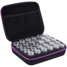 Cargar imagen en el visor de la galería, Estuche de Almacenamiento Diamond Painting Violeta con 30 Compartimentos