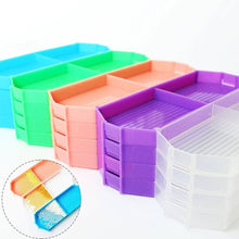 Cargar imagen en el visor de la galería, Doble Bandeja Organizador Diamond Painting Accesorios