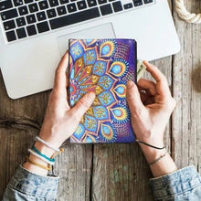 Cargar imagen en el visor de la galería, Bolso de Mano Diamond Painting con Pavo Real Azul