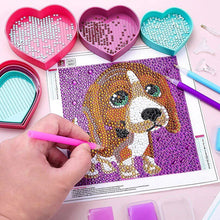 Cargar imagen en el visor de la galería, Organizador en Forma de Corazón Diamond Painting Accesorio