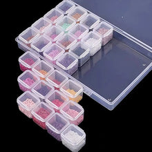 Cargar imagen en el visor de la galería, Caja de Almacenamiento L Diamond Painting con 28 Compartimentos Accesorios