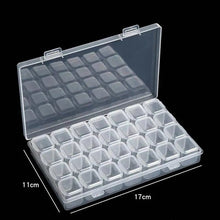 Cargar imagen en el visor de la galería, Caja de Almacenamiento L Diamond Painting con 28 Compartimentos Accesorios