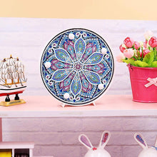 Cargar imagen en el visor de la galería, Lámpara LED Diamond Painting Flor Mandala