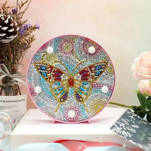 Cargar imagen en el visor de la galería, Lámpara LED Diamond Painting Mariposa