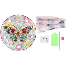 Cargar imagen en el visor de la galería, Lámpara LED Diamond Painting Mariposa