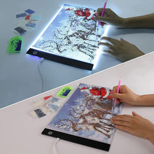 Cargar imagen en el visor de la galería, Base LED Diamond Painting Pad A5