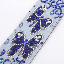 Cargar imagen en el visor de la galería, Marcapáginas Diamond Painting Mariposas Azules