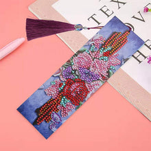 Cargar imagen en el visor de la galería, Marcapáginas Diamond Painting Ramo de Flores