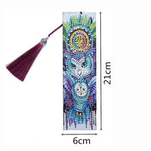 Cargar imagen en el visor de la galería, Marcapáginas Diamond Painting Búho