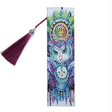 Cargar imagen en el visor de la galería, Marcapáginas Diamond Painting Búho