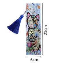Cargar imagen en el visor de la galería, Marcapáginas Diamond Painting Gato