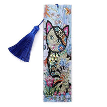 Cargar imagen en el visor de la galería, Marcapáginas Diamond Painting Gato