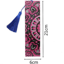 Cargar imagen en el visor de la galería, Marcapáginas Diamond Painting con Mandala