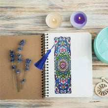 Cargar imagen en el visor de la galería, Marcapáginas Diamond Painting Flor Mandala
