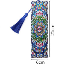 Cargar imagen en el visor de la galería, Marcapáginas Diamond Painting Flor Mandala