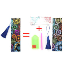 Cargar imagen en el visor de la galería, Marcapáginas Diamond Painting Flores Mandala