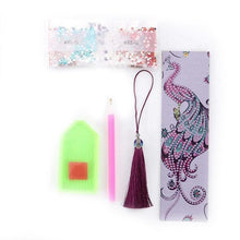 Cargar imagen en el visor de la galería, Separadores de Páginas Diamond Art Pavo Real