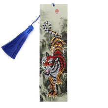 Cargar imagen en el visor de la galería, Marcapáginas Diamond Painting Tigre