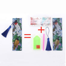 Cargar imagen en el visor de la galería, Marcapáginas Diamond Painting Pájaro