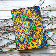 Cargar imagen en el visor de la galería, Cuaderno Diamond Painting Diseño Flor