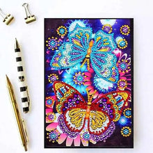 Cargar imagen en el visor de la galería, Cuaderno Diamond Painting Mariposas