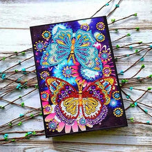 Cargar imagen en el visor de la galería, Cuaderno Diamond Painting Mariposas