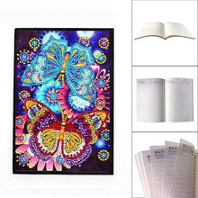 Cargar imagen en el visor de la galería, Cuaderno Diamond Painting Mariposas