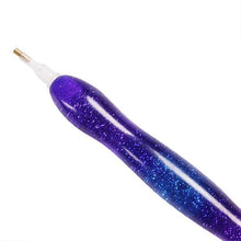 Cargar imagen en el visor de la galería, Bolígrafo Premium Diamond Painting Ergonómico Violeta 5 Variantes