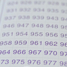 Cargar imagen en el visor de la galería, Etiquetas Premium Diamond Painting con todos los 630 números DMC