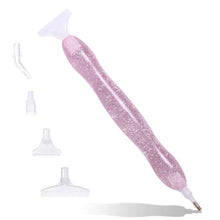 Cargar imagen en el visor de la galería, Bolígrafo Premium Diamond Painting Ergonómico Purpurina Rosa 5 Variantes
