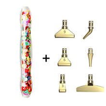 Cargar imagen en el visor de la galería, Bolígrafo Premium Ergonómico Diamond Painting Frutas 5 Variantes
