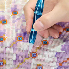 Cargar imagen en el visor de la galería, Bolígrafo Premium Diamond Painting Ergonómico Azul Oscuro 5 Variantes
