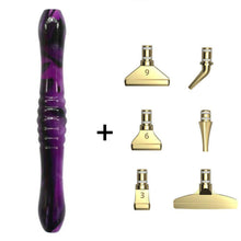 Cargar imagen en el visor de la galería, Estilógrafo Premium Diamond Painting Ergonómico Violeta Oscuro 5 Variantes