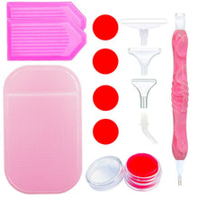 Cargar imagen en el visor de la galería, Bolígrafo Premium Diamond Painting Rosa 5 Variantes