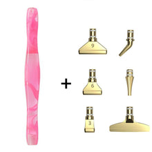 Cargar imagen en el visor de la galería, Bolígrafo Premium Diamond Painting Olas Rosa 5 Variantes