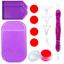 Cargar imagen en el visor de la galería, Bolígrafo Premium Diamond Painting Violeta 5 Variantes