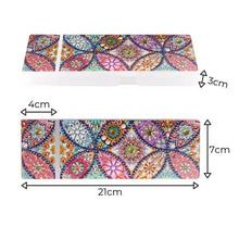 Cargar imagen en el visor de la galería, Caja de Bolígrafo Diamond Painting Flores