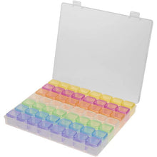 Cargar imagen en el visor de la galería, Caja de almacenamiento XL Diamond Painting con 56 compartimentos Accesorios Multicolores
