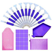 Cargar imagen en el visor de la galería, Conjunto de Herramientas Profesionales Diamond Painting XL 54 Piezas Accesorios