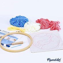 Cargar imagen en el visor de la galería, Punch Needle Oso pardo 2