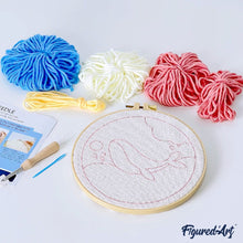 Cargar imagen en el visor de la galería, Punch Needle Oso pardo 2