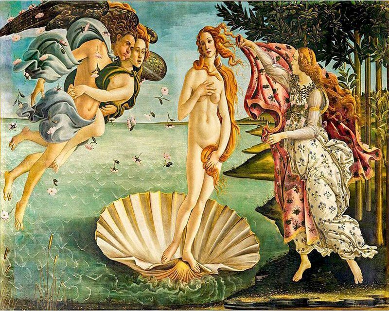 Pintar por números | Botticelli - El nacimiento de Venus | Novedades Religión Avanzado | FiguredArt