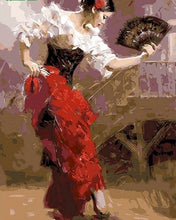 Cargar imagen en el visor de la galería, Pintar por números | La hermosa española | Novedades Baile Fácil | FiguredArt