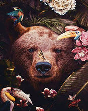 Cargar imagen en el visor de la galería, Pintar por números | Aves oso y mariposas | Novedades Animales Osos Avanzado | FiguredArt